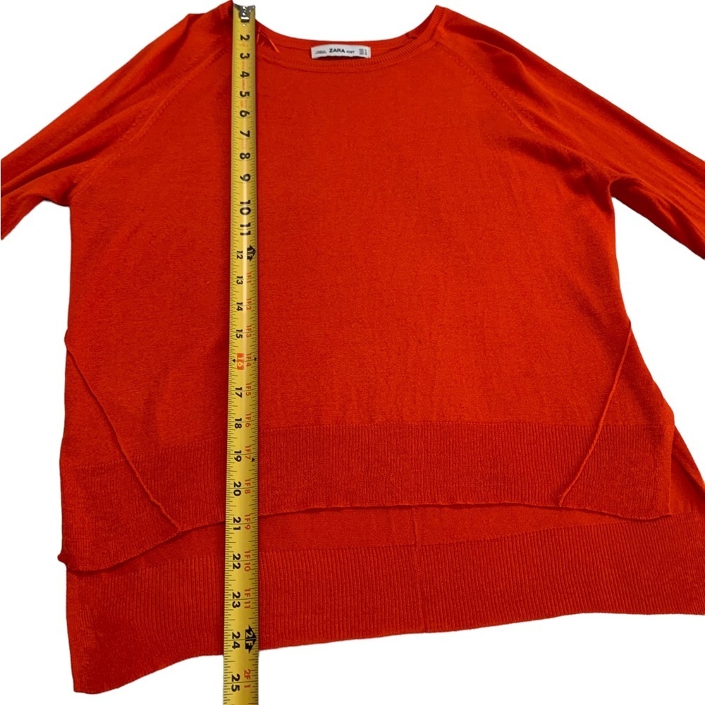 Zara Knit Long Sleeve Sweater Size Medium - Picture 11 of 17